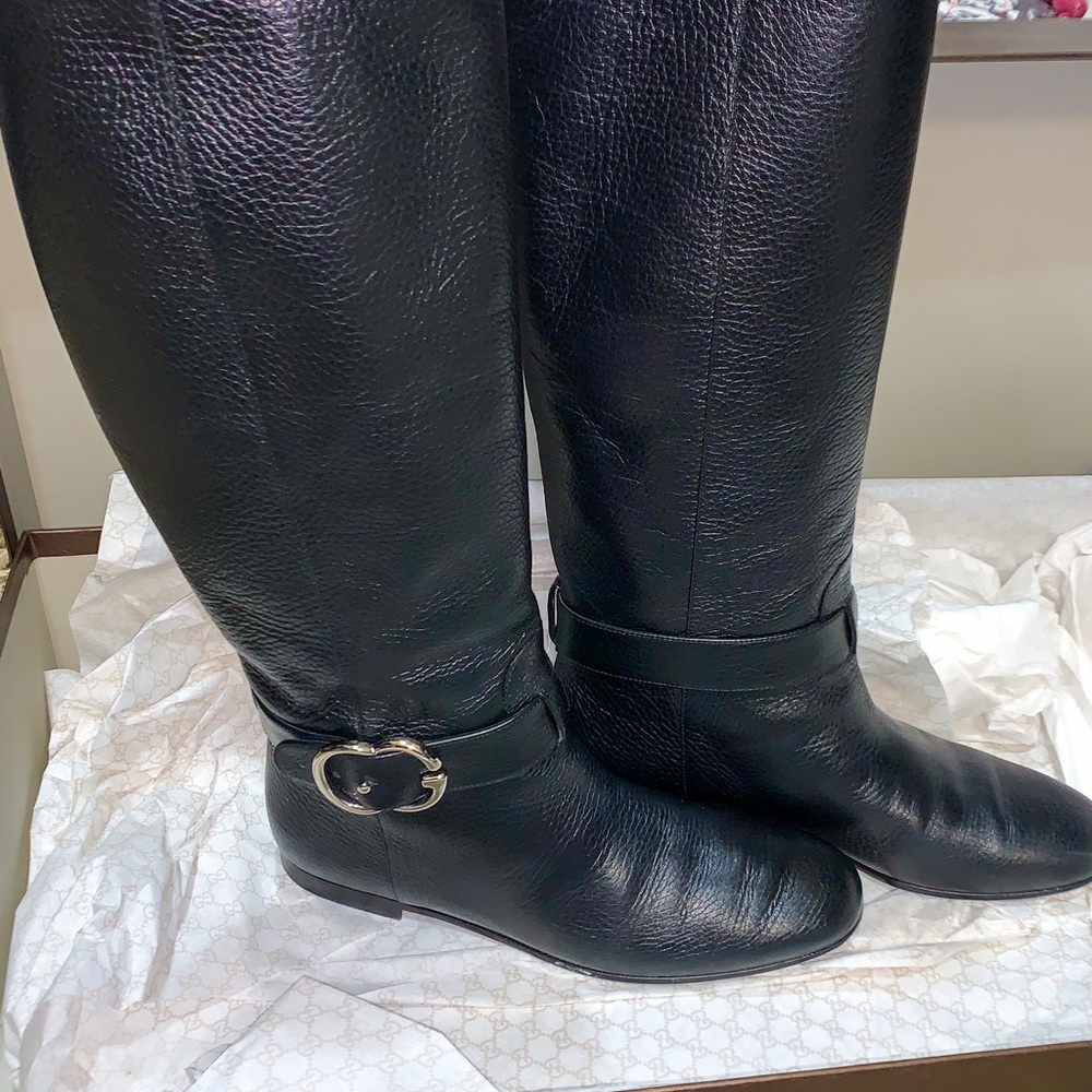 Women’s Gucci Sachalin Equestrian Boots